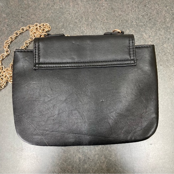 Versace Parfums Black with Gold Chain Strap Small Crossbody Bag - Picture 5 of 13